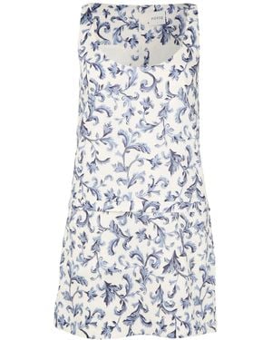 Posse Floral Print Mini Dress - Blue