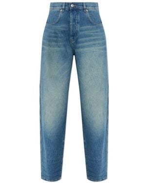 Moschino Curved-Leg Jeans - Blue