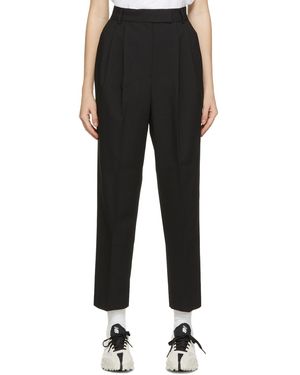 Frankie Shop Pleated Trousers - Black
