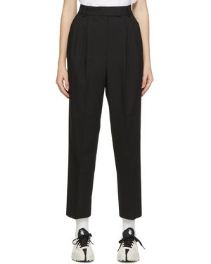 Frankie Shop Pleated Pants - Black