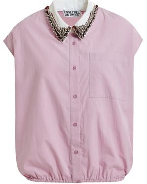 Essentiel Antwerp Sleeveless Shirt - Pink