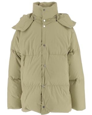 Bottega Veneta Hooded Down Jacket - Green