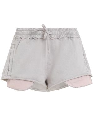 Acne Studios Cotton Shorts - Gray