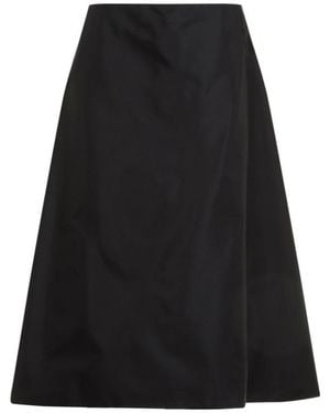 Marni A-Line Midi Skirt - Black