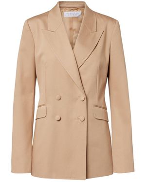 Gabriela Hearst Long-Sleeved Suit Jacket - Natural