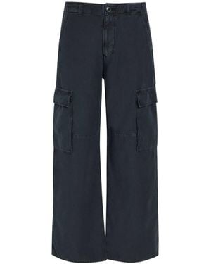 Citizens of Humanity Cotton Cargo Trousers - Blue