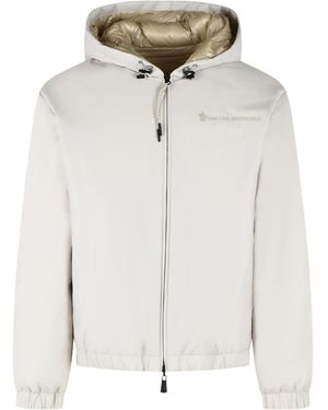Moncler Grenoble Berguns Reversible Down Jacket - White