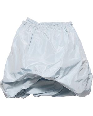 Prada Technical Taffeta Skirt - Blue