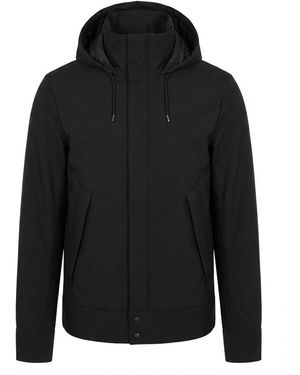 Gucci Hooded And Rope-Drawn Casual Jacket - Black