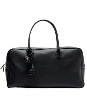Magda Butrym Brigitte Large Leather Tote Bag - Black