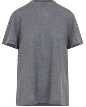 Co. Knit Short-Sleeve T-Shirt - Grey