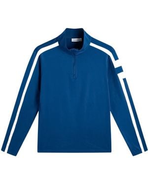 J.Lindeberg Long-Sleeved T-Shirt - Blue
