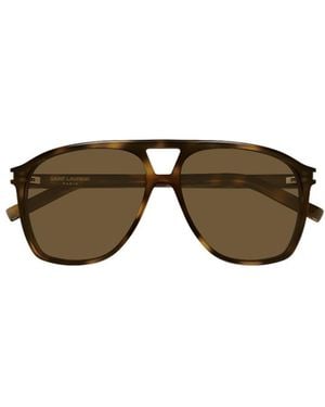 Saint Laurent Full-Frame Sunglasses - Multicolour