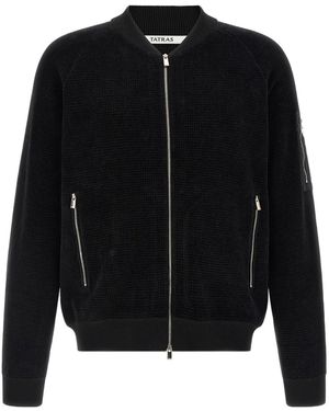 Tatras Gavrio Waffle Bomber Jacket - Black