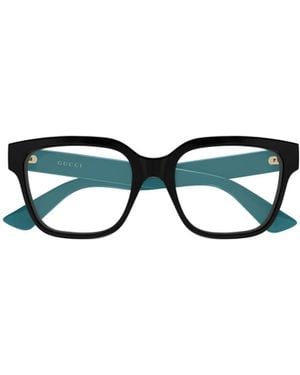 Gucci Square-Frame Glasses - Multicolor