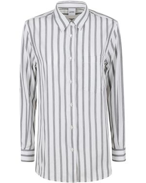 Aspesi Striped Shirt - White