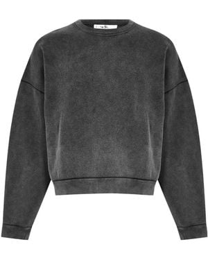 Acne Studios Logo Detail Sweatshirt - Gray