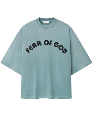 Fear Of God Crew Neck T-Shirt - Blue