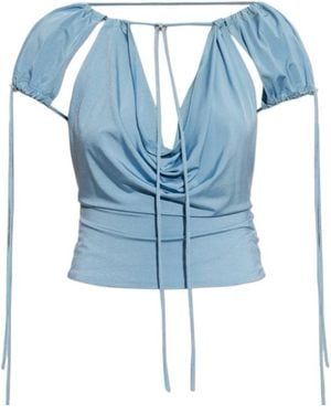 KNWLS Backless Top - Blue