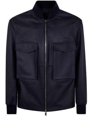 DESA NINETEENSEVENTYTWO Pocket Pilot Jacket - Blue