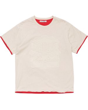 Acne Studios Short-Sleeved T-Shirt - Pink