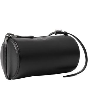 Proenza Schouler Silo Leather Shoulder Bag - Black