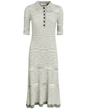 Proenza Schouler Button Dress - Grey