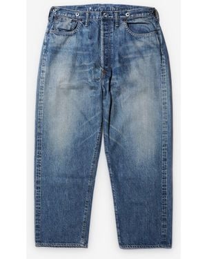 A.PRESSE Wide-Leg Jeans - Blue