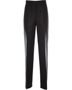 Philosophy Di Lorenzo Serafini Pleated Detail Casual Trousers - Black