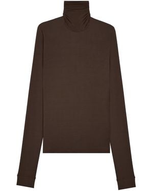 Saint Laurent Turtleneck - Brown