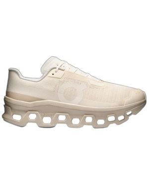 On Shoes Cloudmonster Void Trainers - Natural