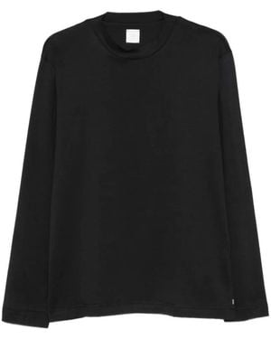 Eleventy Long-Sleeve T-Shirt - Black