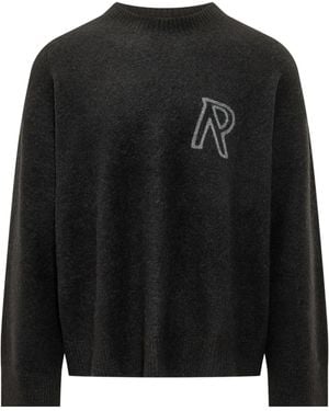 Represent Long-Sleeved Sweater - Black