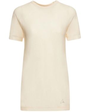 ROA Crew Neck T-Shirt - Natural