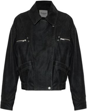 Isabel Marant Long-Sleeve Casual Jacket - Black