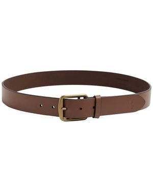 Polo Ralph Lauren Saddler Leather Belt - Brown