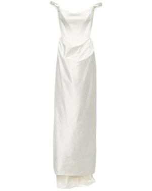 Vivienne Westwood Camille Satin Bridal Gown - White