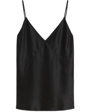 Max Mara Mxebacco V-Neck Blouse - Black