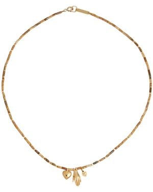 Isabel Marant Simple Necklace - Metallic