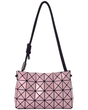 Issey Miyake Loop Metallic Shoulder Bag - Purple