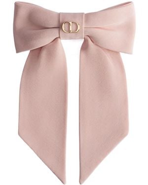 Dior Iviera Large Twist Bow - Pink