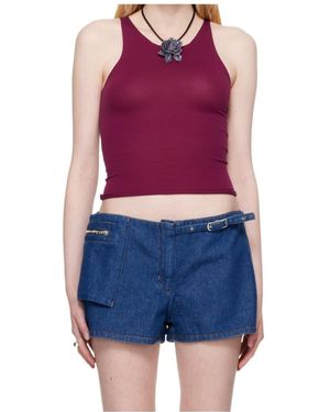 GIMAGUAS Burgundy Galu Tank Top - Purple