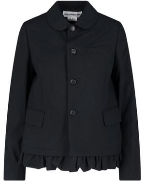 Comme des Garçons Comme Des Garçons Homme Plus Button-Up Jacket - Black