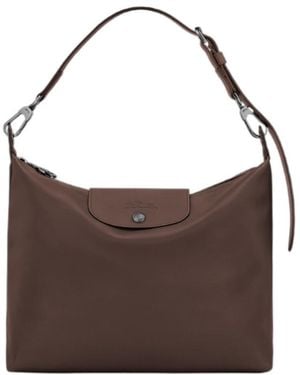 Longchamp Le Pliage Xtra M Hobo Bag - Brown