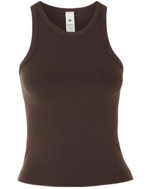 lululemon Align Waist-Length Racerback Nulu Tank - Brown