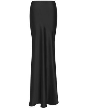 スカート Saint Laurent Long Skirt Saint Laurent Long Skirt in Silk Satin Crepe | Saks Fifth Avenue