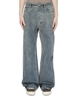 Rick Owens Geth Belt-Loop Jeans - Blue