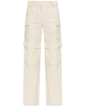 IRO Polina Wide-Leg Cargo Pants - White