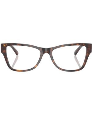 Jimmy Choo Eyewear Rectangular Frame Glasses - White