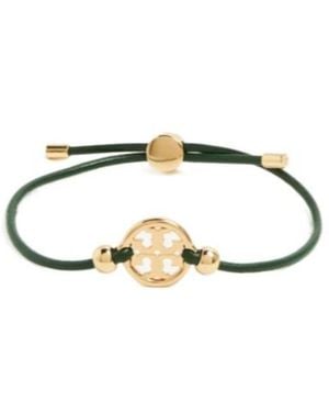 Tory Burch Miller Logo Bracelet - White